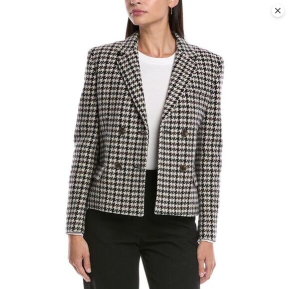 Theory Jackets & Blazers - NWT Theory Square Double Breasted Wool Blazer Jacket